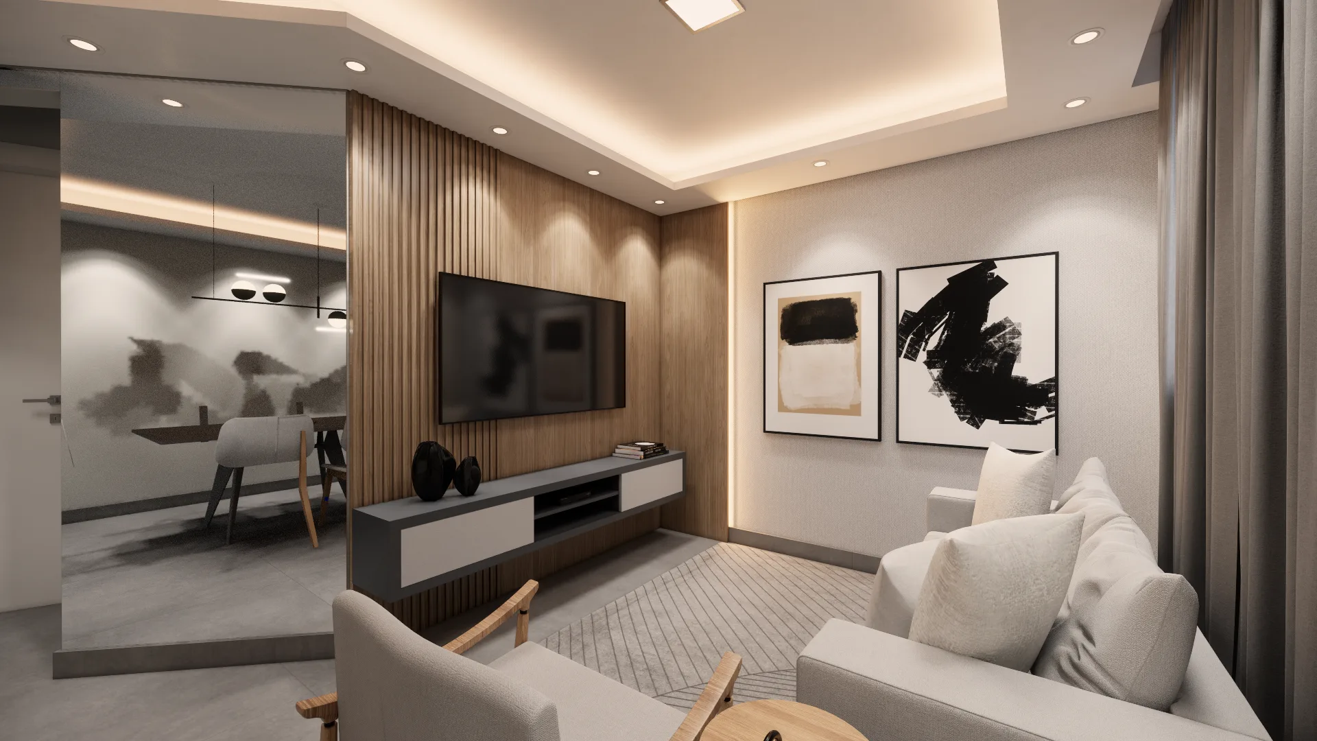 Sala — integração com jardim